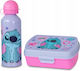 Kunststoff Kinderlebensmittelbehälter Abendessen-Set Stitch 1 Liter Flieder 10 x 10 x 10 cm