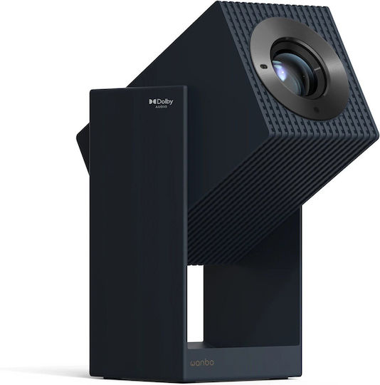 Wanbo Cube 2 S Projector LCD Λάμπας LED με Wi-Fi και Ενσωματωμένα Ηχεία WANBOCUBE2SDPNGHT