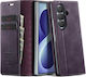 Caseme 033 Retro Book Case Purple Samsung Galax...