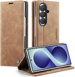 Caseme 013 Retro Θήκη Βιβλίο Brown Samsung Gala...
