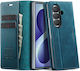 Caseme 033 Retro Book Case Green Blue Samsung G...