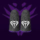 Gaming Gloves Superconductive Sweat-Resistant Fingers Purple