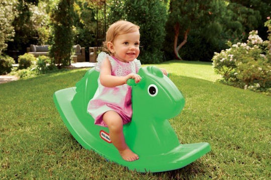 Little Tikes Люлееща играчка Конче за 12+ месеца Зелено