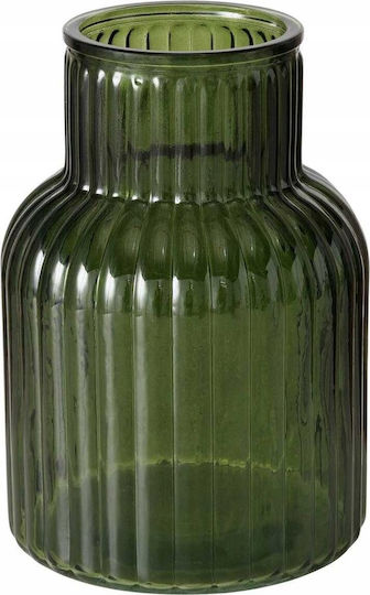 Boltze Dekorative Glasvase Grüne Y20cm