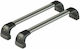 Nordrive Bare De Acoperiș Din Aluminiu Silenzio CX Pentru Peugeot 807 2002-2013 Set Cu Picioare Argintii