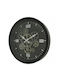 Boltze Metallic Black Wall Clock Ø38cm