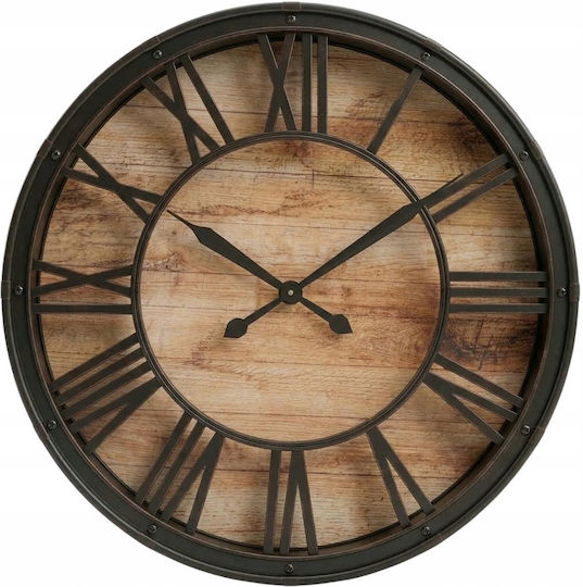 Edaxo Metallische Mehrfarbige Wanduhr Ø39cm