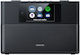 Kenwood 1379340 Tischplatte Radio DAB+ mit Bluetooth und USB Schwarz