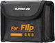 Sunnylife Battery Carrying Case Black for DJI Flip 11x6.3x8.9cm