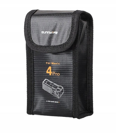 Sunnylife Battery Carry Case Black for DJI Mavic 4 Pro 13.5x5x8cm