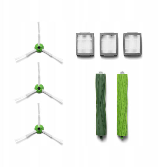 Kit Accesorii Jettools iRobot Roomba E5 E6 I7 I6 I5 I4 I3 4x Filtre 5x Perii An567as
