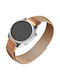 Fixed Fixed Mesh Stainless Steel Strap Garmin Quickfit 20 Mm Rose Gold