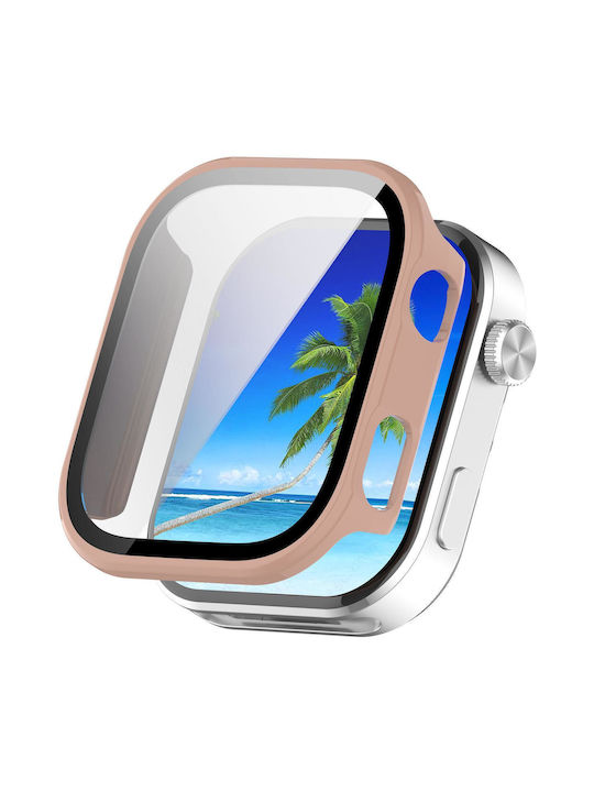 Redmi Watch 6 Folie Călită Husă de Protecție Integrată pentru Ceas Computer Cherry Pink