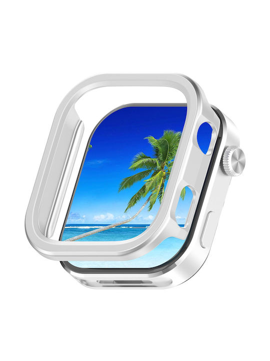 Redmi Watch 6 Half Coverage Pc Hollow Watch Προστατευτικό Κάλυμμα Ασημί