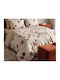 MayHome MayHome Coverlet Set Single Cotton Geometric 160x240cm