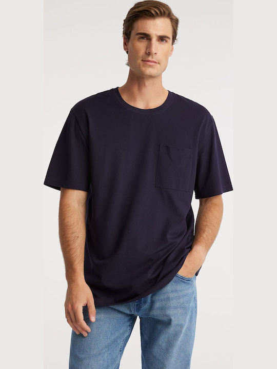 Diverse Piq Pock T-Shirt Red