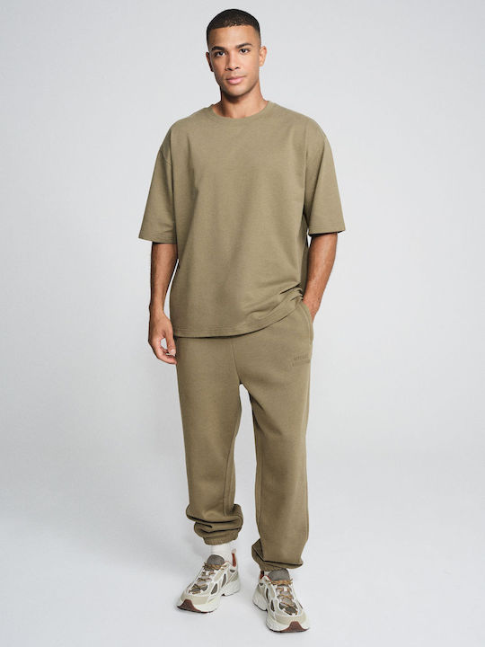 Diverse Ath T-Shirt Khaki