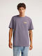 Amr T-shirt Μπλε