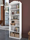 Bücherregal Weiß 60x25x187,8cm