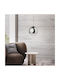 Ondaluce Adjustable Pendant Ceiling Light Black with E27 Socket 25x25cm