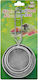 HOMie Metallisches Sieb 12x12cm