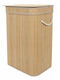 Кошница за пране Bamboo 80lt с Капак Бежова
