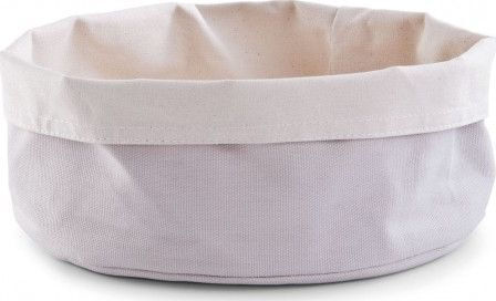 Zeller Zeller Stoff Brotkorb Beiges 25x13cm