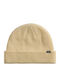 Core Basic Cuff Beanie Unisex Căciulă Tricotată în Culoare Bej