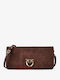 Love Women's Suede Messenger Bag Brown Suede
