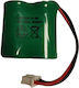 Fujitron Rechargeable Battery Ni-MH 600mAh 2.4V 1pc