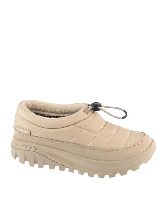 Columbia Snowtrot Unwind Γυναικεία Sneakers Μπεζ