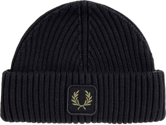 Beanie Ανδρικός Σκούφος Πλεκτός σε Μαύρο χρώμα