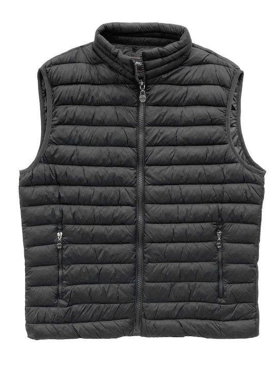 Ansin Ärmellose Puffer Herren Jacke Schwarz