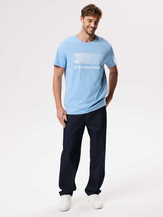 Diverse Open Logo 03 T-Shirt Blue
