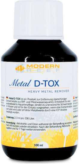 Modern Reef Metal D-tox Heavy Metal Remover 100ml