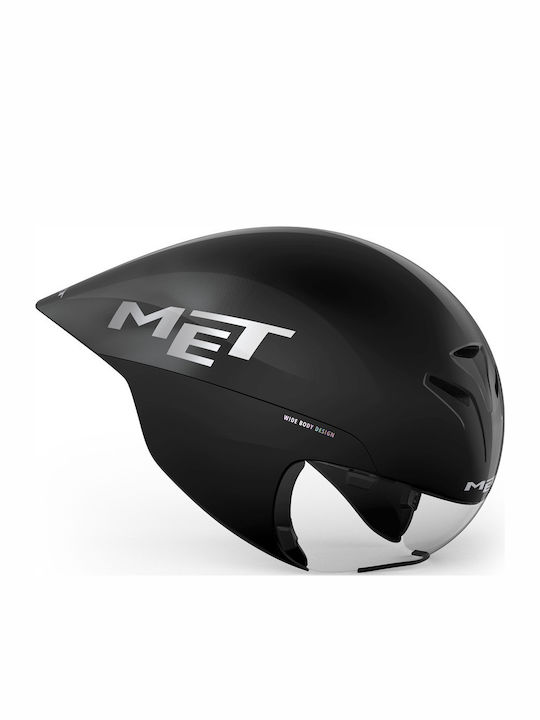 Met Drone Ii Time Trial Helmet Color Black Size M
