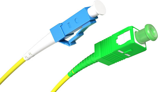 Opton Optical Fiber Cable SC/APC-LC/UPC 10m