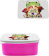 Photoretous Photoretous Kunststoff Kinderlebensmittelbehälter Toy Story Rosa