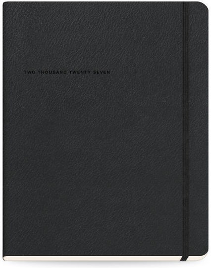 The Writing Fields Softline Дневен Дневник 2027 Черен 16.6x23.8см