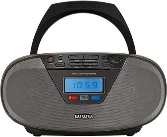 Aiwa Преносима аудиосистема с Bluetooth / CD / USB / Радио Черна