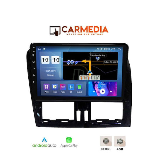 Carmedia Автомобилна Аудио Система За Volvo XC 60 2009-2017 Bluetooth USB WiFi GPS Apple CarPlay Android Auto С 9" Touch Screen
