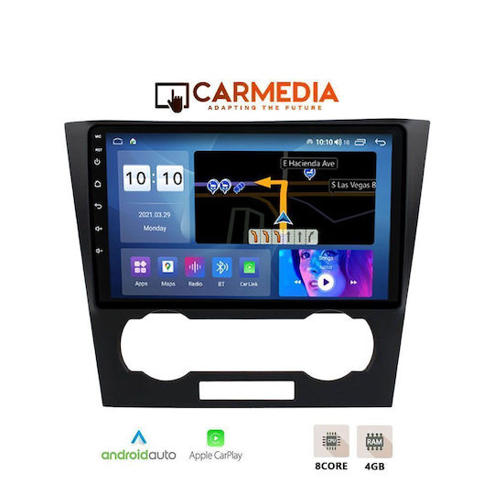 Carmedia Автомобилна Аудио Система за Chevrolet Epica 2006-2012 Bluetooth USB Вграден Wi-Fi GPS Apple CarPlay Android Auto с Touch Screen 9"