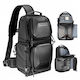 K&F Concept Wandrd Kamerataschen & -hüllen Rucksack Schwarz