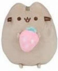 Pusheen Pusheen Snacking Strawberry Jucărie de Plus Figurină 25 cm