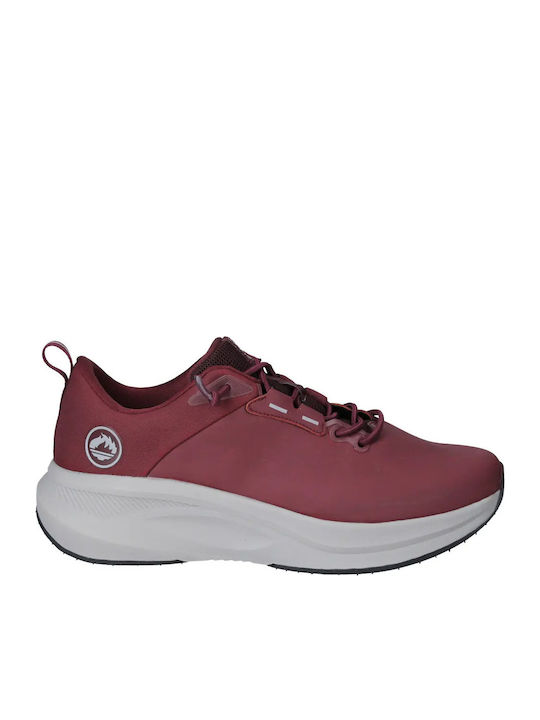 Women's Burgundy Sneakers