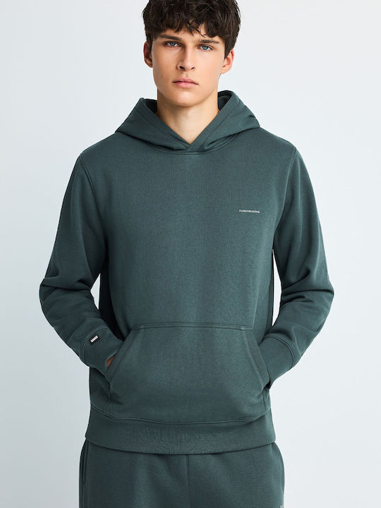 Funky Buddha Hooded Sweatshirt Green