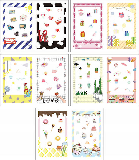 Loveinstant Set 10 Photo Frame Stickers Fuji Instax Mini 99 12 11 40 Evo Liplay Link