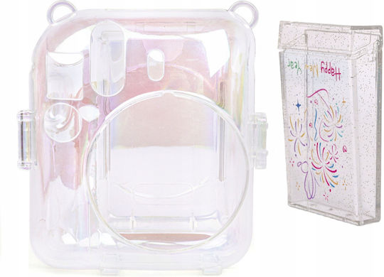 Loveinstant 2 1 Fuji Instax Mini 12 Case Cover Photo Box Transparent Shiny