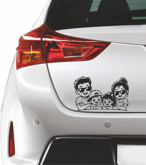 Лепенка За Колата Baby On Board Червена