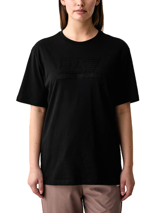 Emporio Armani Logo T-shirt Μαυρο